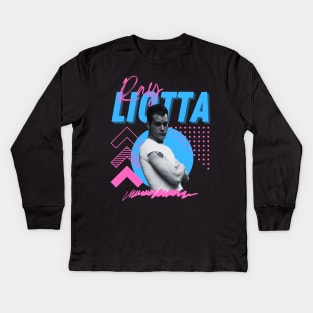 Ray liotta***original retro Kids Long Sleeve T-Shirt